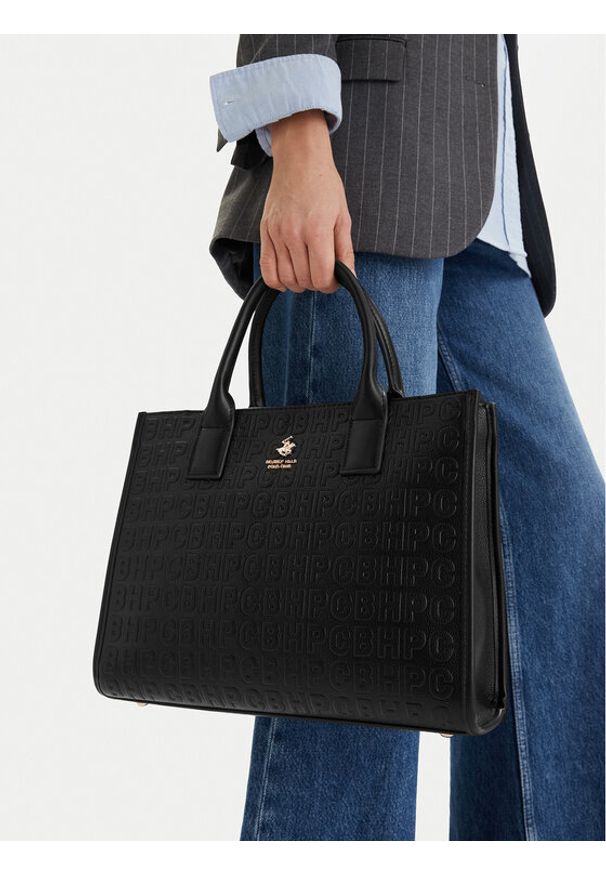 Beverly Hills Polo Club Torebka EO-BHPC-S-002-09 Czarny. Kolor: czarny