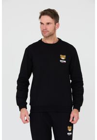 MOSCHINO Czarna męska bluza, Rozmiar M. Kolor: czarny