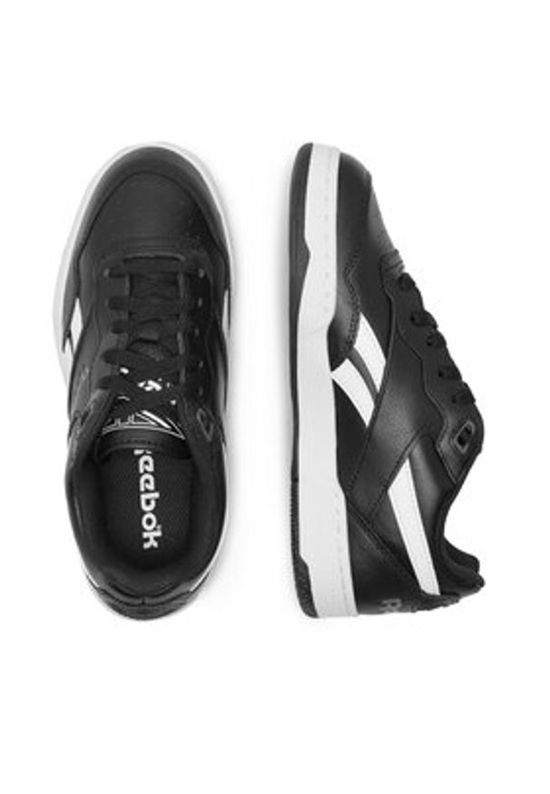 Reebok Sneakersy BB 4000 II 100033315 W Czarny. Kolor: czarny. Materiał: syntetyk, skóra
