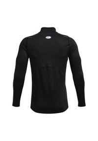 Koszulka treningowa męska Under Armour 1366066001. Kolor: czarny, wielokolorowy. Materiał: poliester. Długość rękawa: długi rękaw. Długość: długie. Sport: bieganie