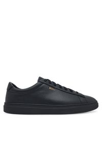 BOSS Sneakersy Kieran 50548716 Czarny. Kolor: czarny. Materiał: skóra