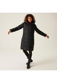 Regatta - Nurie Damska kurtka turystyczna z przegrodami. Kolor: czarny. Materiał: puch. Sport: turystyka piesza #1