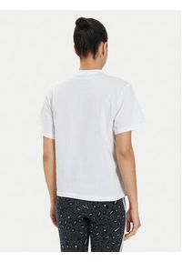 Adidas - adidas T-Shirt Floral Graphic Big Logo IN7314 Biały Regular Fit. Kolor: biały. Materiał: bawełna #3