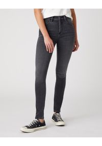 Wrangler - DAMSKIE SPODNIE JEANSOWE WRANGLER HIGH RISE SKINNY SOFT STORM W27H-ZJ-29K 112128153