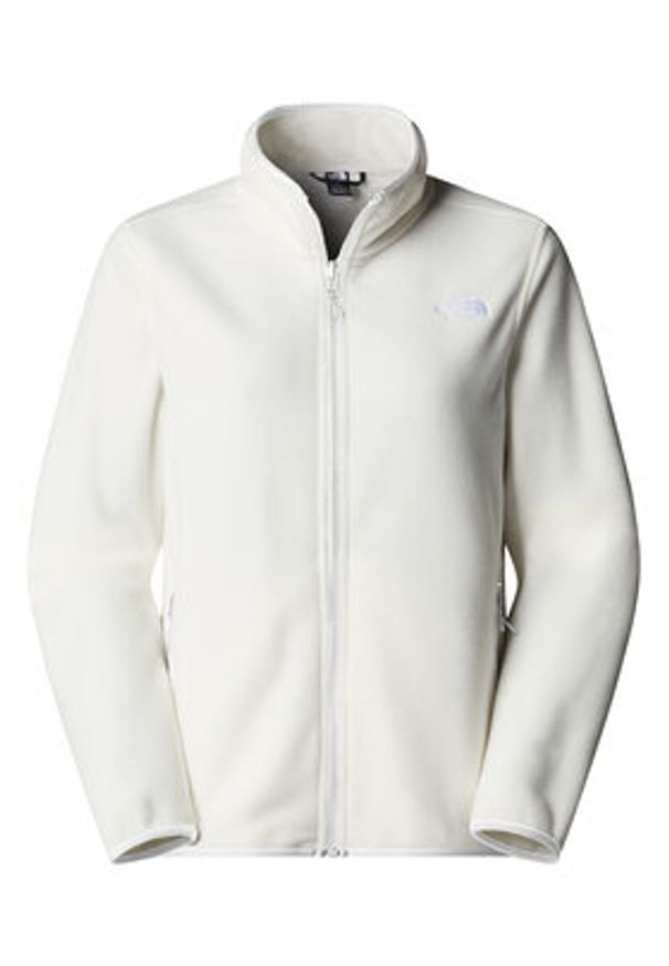 The North Face Polar Glacier NF0A8D2F Beżowy Regular Fit. Kolor: beżowy. Materiał: syntetyk