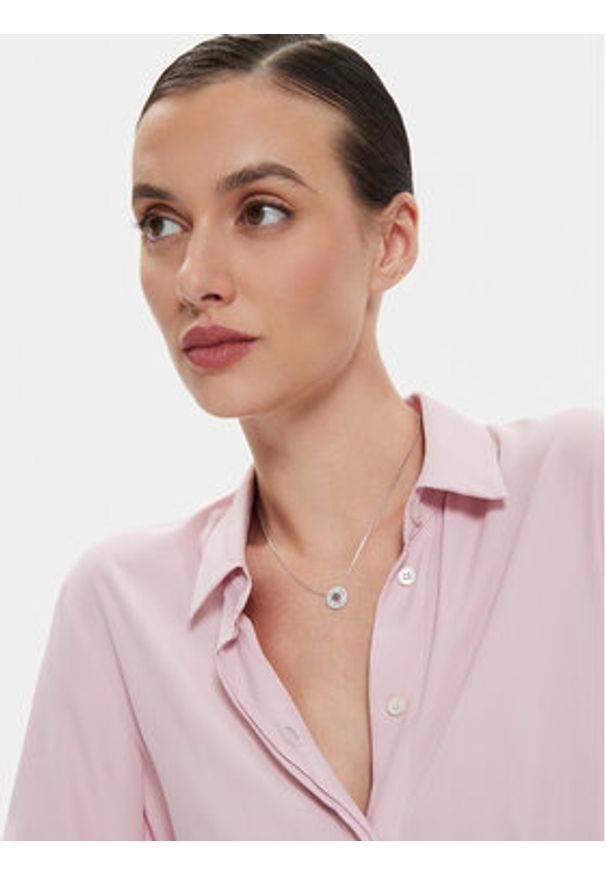 Michael Kors Naszyjnik MKC1634AN040 Srebrny. Materiał: srebrne. Kolor: srebrny