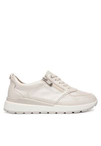 Sneakersy Caprice. Kolor: beżowy #1