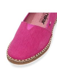 Rieker Espadryle M2278-31 Różowy. Kolor: różowy