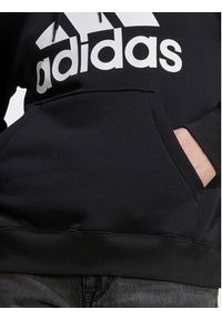Adidas - adidas Bluza HZ2984 Czarny Regular Fit. Kolor: czarny. Materiał: bawełna #6