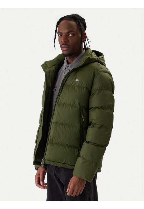 GANT - Gant Kurtka zimowa Active Cloud 7006534 Zielony Regular Fit. Kolor: zielony. Materiał: syntetyk. Sezon: zima