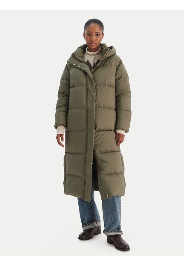 TOMMY HILFIGER - Tommy Hilfiger Kurtka puchowa Modern WW0WW46536 Zielony Regular Fit. Kolor: zielony. Materiał: syntetyk