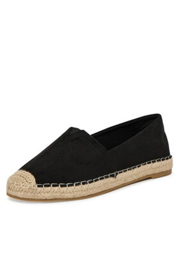 Jenny - JENNY Espadryle WSS990-249 Czarny. Kolor: czarny. Materiał: materiał