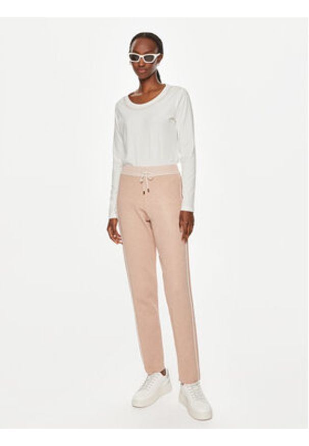 Liu Jo Sport Bluzka TF4077 JS088 Biały Regular Fit. Kolor: biały. Materiał: bawełna. Styl: sportowy