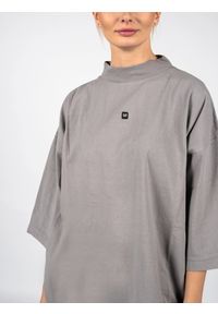 Yeezy Gap Engineered by Balenciaga - Yeezy Gap Engineered By Balenciaga T-Shirt "Logo" | 719614 TMVQ2 | Mężczyzna | Szary. Kolor: szary. Materiał: bawełna. Wzór: nadruk #3