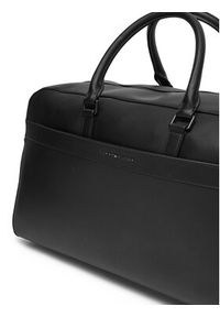 TOMMY HILFIGER - Tommy Hilfiger Torba Th Corp Duffle AM0AM13353 Czarny. Kolor: czarny. Materiał: skóra