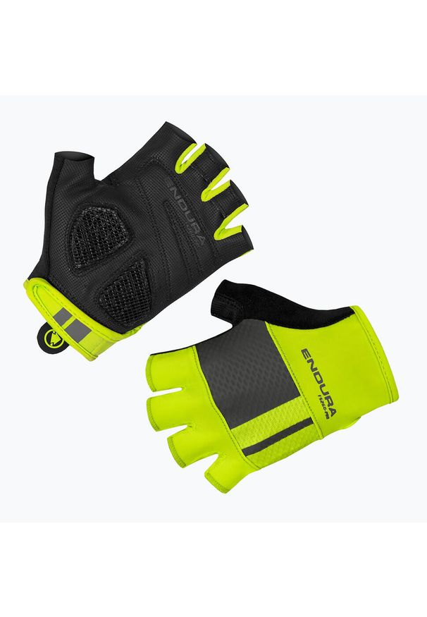 ENDURA - Rękawiczki rowerowe męskie Endura FS260-Pro Aerogel hi-viz. Kolor: żółty