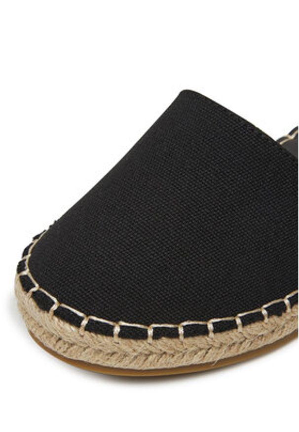 DeeZee Espadryle E8265-6 Czarny. Kolor: czarny. Materiał: materiał