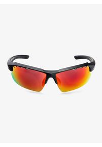 Okulary na rower GOG Faun - black/poly.red. Kolor: czarny. Sport: kolarstwo