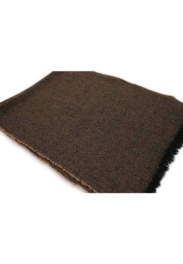 V. Fraas - Szalik Wełniany Męski Jesienno-Zimowy, Brązowy, Jednokolorowy, Ciepły -V. FRAAS. Kolor: wielokolorowy, beżowy, brązowy. Materiał: wełna. Sezon: zima, jesień. Styl: klasyczny, elegancki