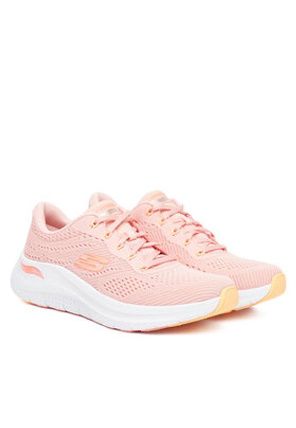 skechers - Skechers Sneakersy Arch Fit 2.0-Big League 150051/PKMT Różowy. Kolor: różowy. Materiał: materiał