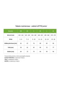 Spodenki piłkarskie dla dzieci LOTTO JR DELTA PL. Kolor: biały