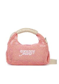 Tommy Jeans Torebka Tjw Summer Crochet Crossover AW0AW18779 Różowy jasny. Kolor: różowy #4