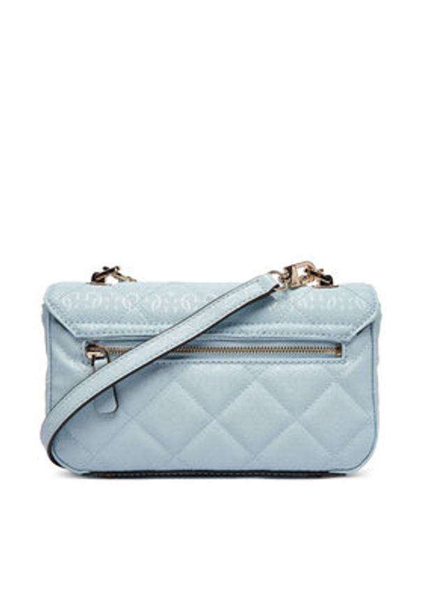 Guess Torebka HWGG99 12200 Błękitny. Kolor: niebieski. Materiał: skórzane