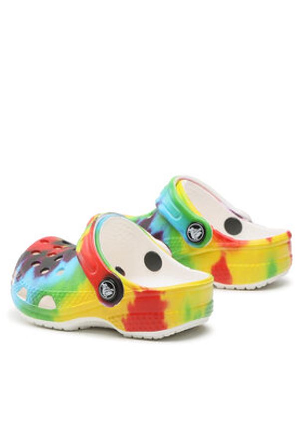 Crocs Klapki Littles Graphic Clog 207281 Kolorowy. Wzór: kolorowy