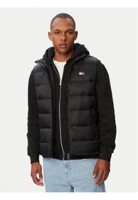 Tommy Jeans Kamizelka DM0DM23232 Czarny Regular Fit. Kolor: czarny. Materiał: syntetyk #1