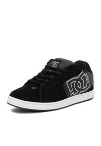 DC Shoes Sneakersy EO-NET DC01774006 Czarny. Kolor: czarny. Materiał: skóra, nubuk #9