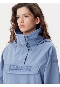 Napapijri Kurtka anorak Rainforest Dune W NP0A4IKZB2S1 Niebieski Regular Fit. Kolor: niebieski. Materiał: syntetyk #3