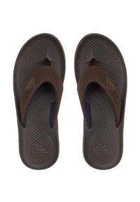 Japonki plażowe męskie Quiksilver Haleiwa Plus. Okazja: na plażę. Kolor: brązowy. Styl: sportowy #1