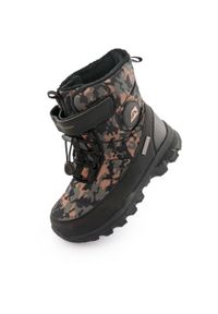 ALPINE PRO - Zimowe wodoodporne buty dla dzieci Alpine Pro Lando 28. Kolor: fioletowy. Materiał: materiał. Sezon: zima