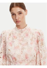 BARDOT - Bardot Sukienka koktajlowa 57809DB2 Różowy Regular Fit. Kolor: różowy. Materiał: bawełna, syntetyk. Styl: wizytowy #4