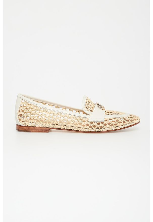 Baleriny damskie plecione CESARE CASADEI