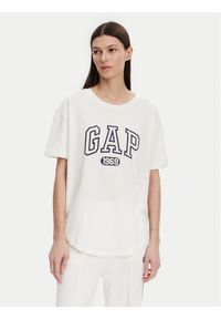 GAP - Gap T-Shirt 407990-04 Biały Regular Fit. Kolor: biały. Materiał: bawełna