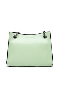 Calvin Klein Jeans Torebka Sculpted Shoulder Bag24 Chain K60K609767 Zielony. Kolor: zielony. Materiał: skórzane #6