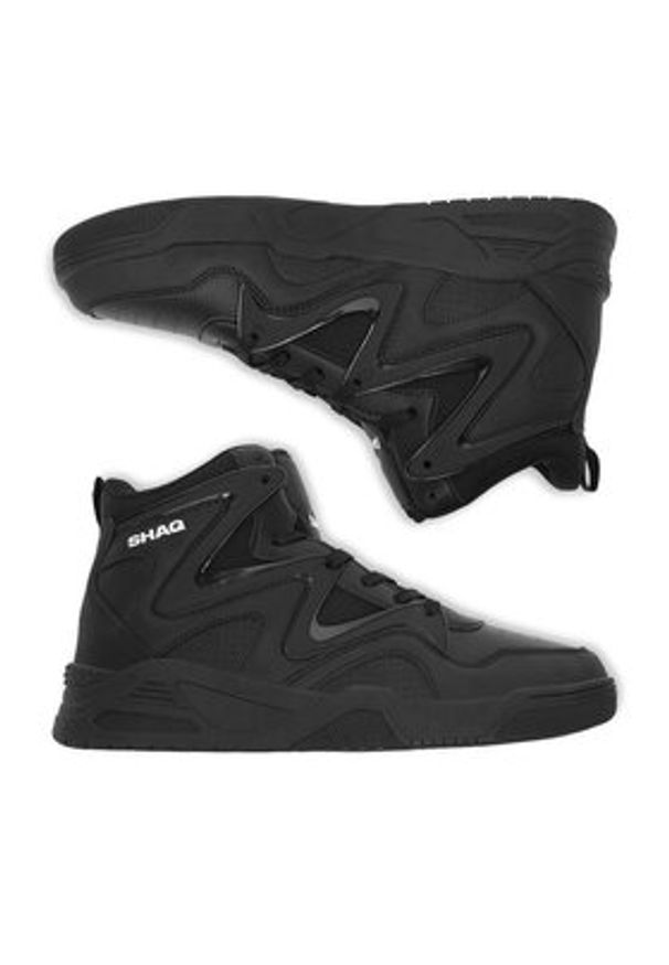 Shaq - SHAQ Buty do koszykówki CEO-H1-155 Czarny. Kolor: czarny. Materiał: skóra. Sport: koszykówka