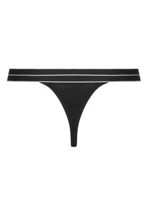 Emporio Armani Underwear Komplet 2 par stringów EW000405 AF10881 MC005 Czarny. Kolor: czarny. Materiał: bawełna