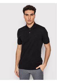 BOSS - Boss Polo Pallas 50468362 Czarny Regular Fit. Typ kołnierza: polo. Kolor: czarny. Materiał: bawełna #1