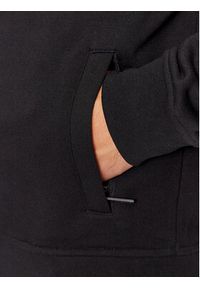 Karl Lagerfeld - KARL LAGERFELD Bluza Sweat Zip 705895 500900 Czarny Regular Fit. Typ kołnierza: dekolt w karo. Kolor: czarny. Materiał: bawełna