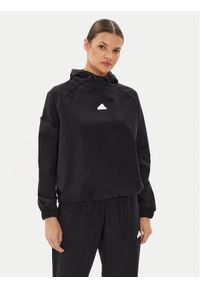 Adidas - adidas Bluza City Escape IQ4824 Czarny Loose Fit. Kolor: czarny. Materiał: syntetyk