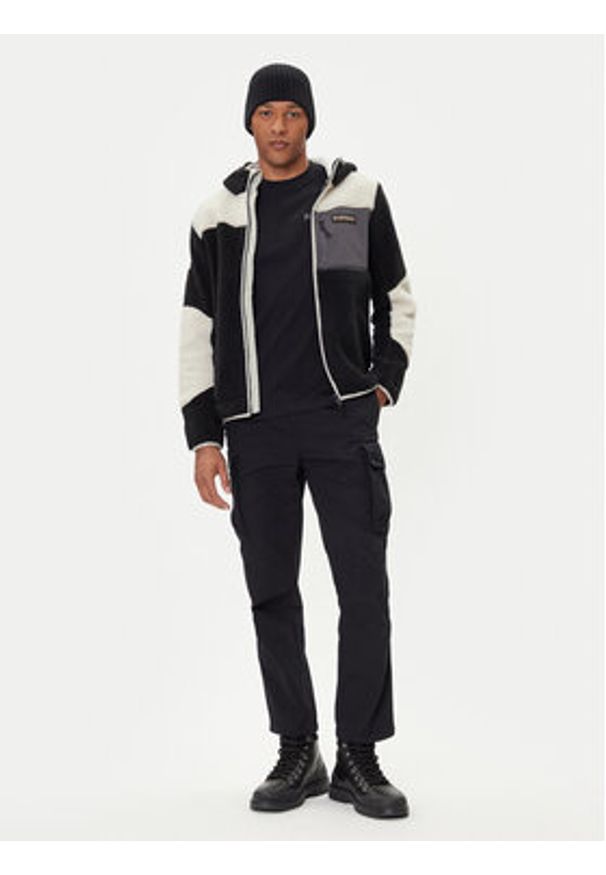 Napapijri Polar Yupik NP0A4GNS Czarny Regular Fit. Kolor: czarny. Materiał: syntetyk