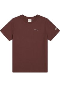 Koszulka sportowa damska Champion SS Tee. Kolor: brązowy