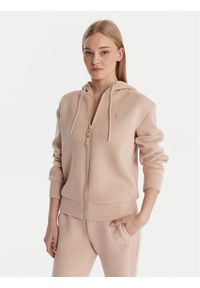 Guess Bluza V3RQ11 K7UW2 Beżowy Regular Fit. Kolor: beżowy. Materiał: wiskoza #1