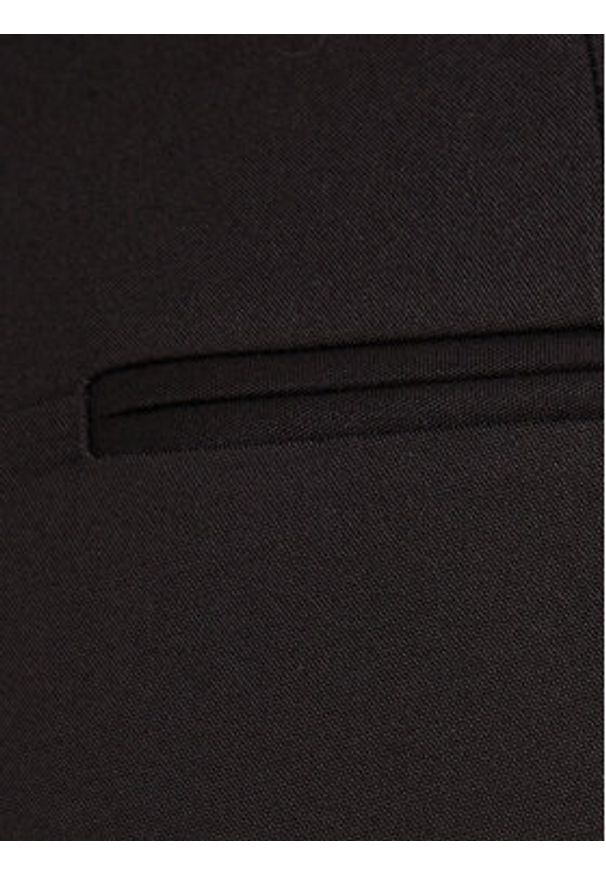 Morgan Spodnie materiałowe 242-PBEKA.F Czarny Slim Fit. Kolor: czarny. Materiał: bawełna