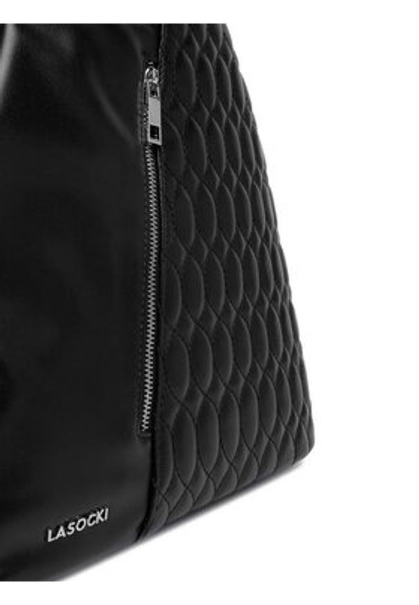 Lasocki Plecak CEO-LSK-L-013-09 Czarny. Kolor: czarny. Materiał: materiał