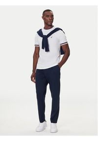 Nautica T-Shirt N1S03440 Biały Regular Fit. Kolor: biały. Materiał: bawełna #5