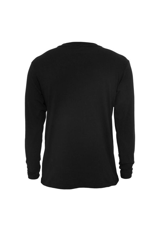 Urban Classics - Męska Koszulka Z Długim Rękawem Basic Henley. Typ kołnierza: typu henley. Kolor: czarny. Długość rękawa: długi rękaw. Długość: długie