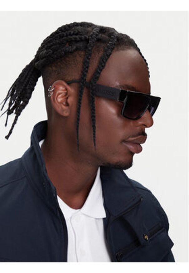 Guess Okulary przeciwsłoneczne GU00165 Czarny. Kolor: czarny